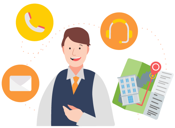 イメージ：来社不要